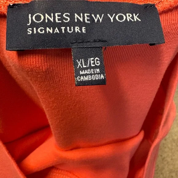 Jones New York Coral Short-Sleeve Tee - Picture 5 of 7